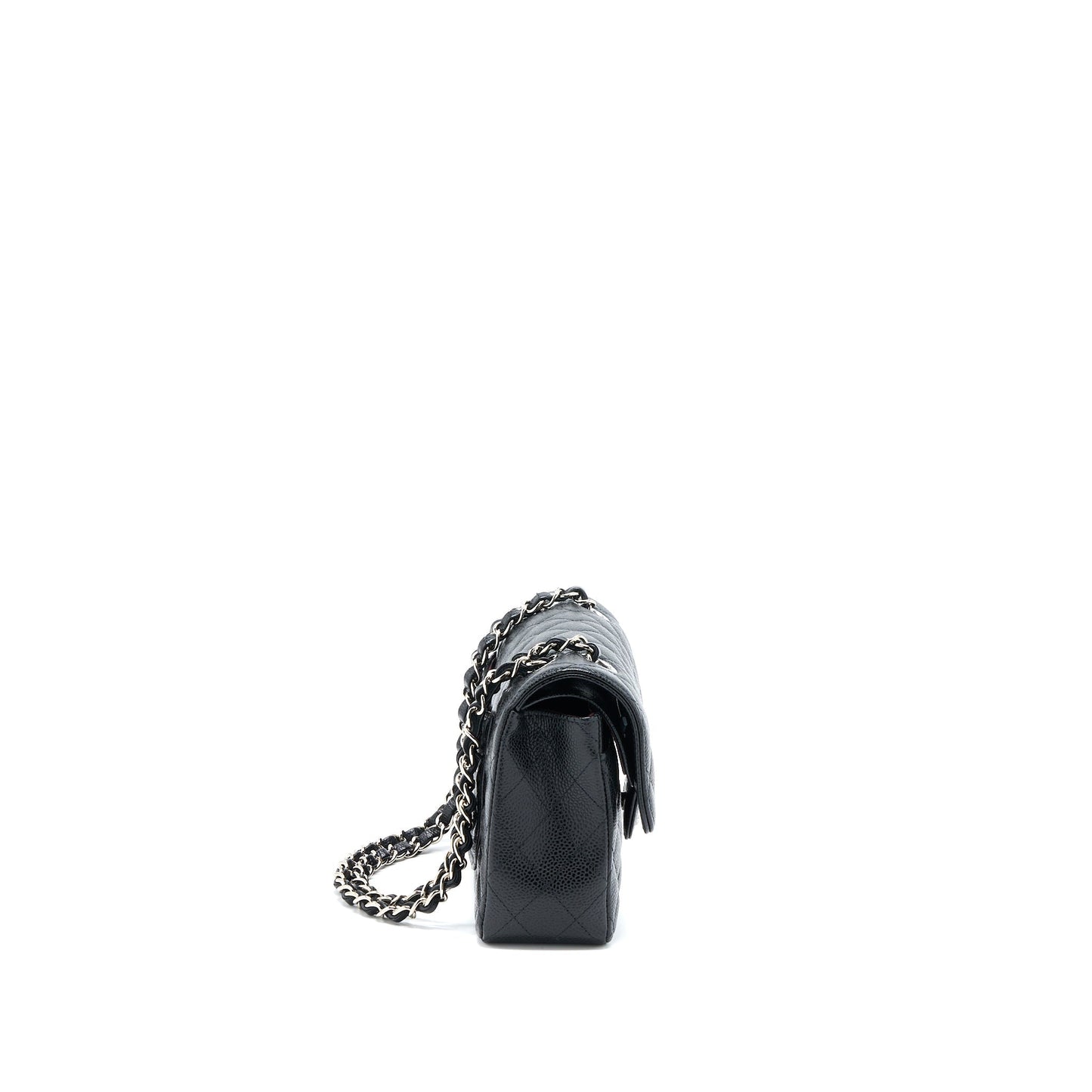 Chanel Small Classic Flap Bag Caviar Black