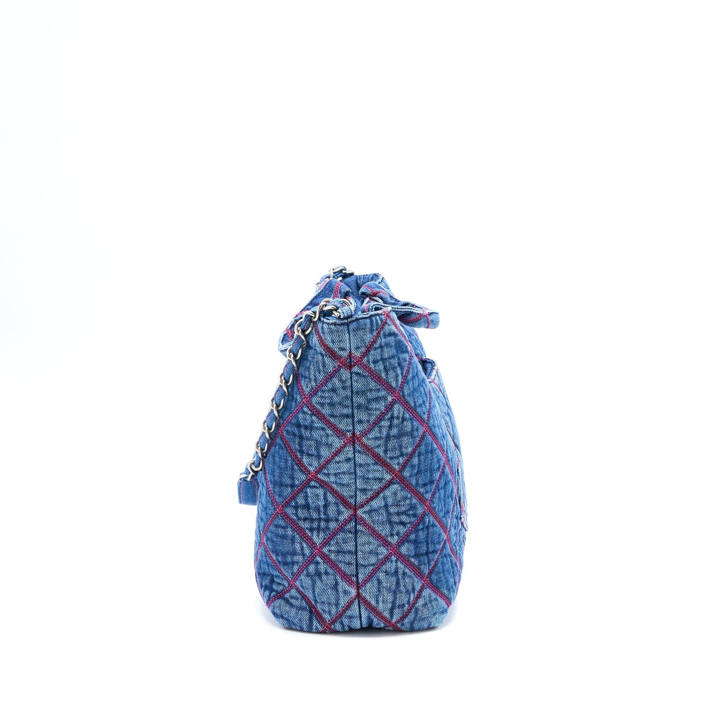 Chanel COCO Beach Denim Tote Bag  (Microchip)