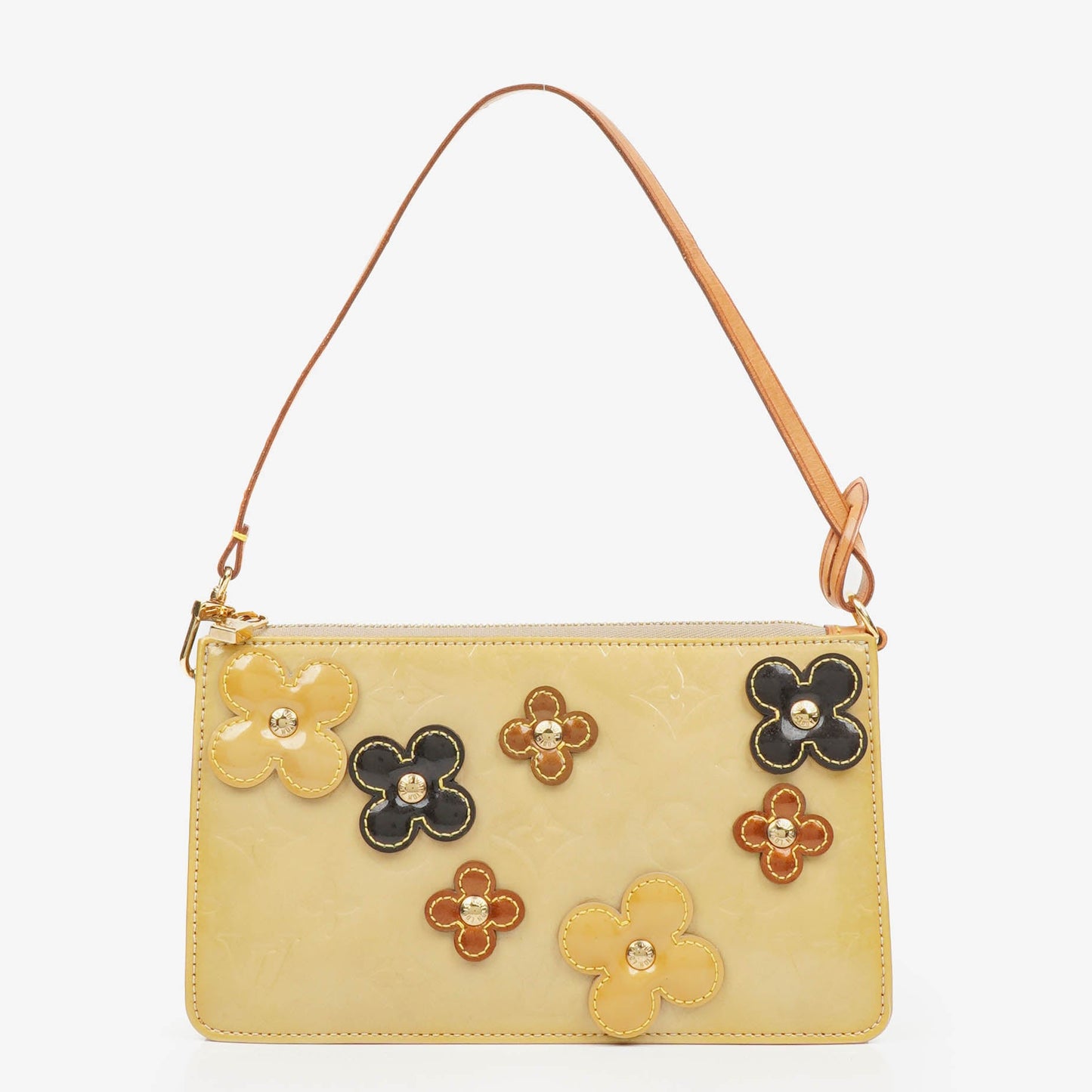 Louis Vuitton Vernis Lexington Fleurs Pochette