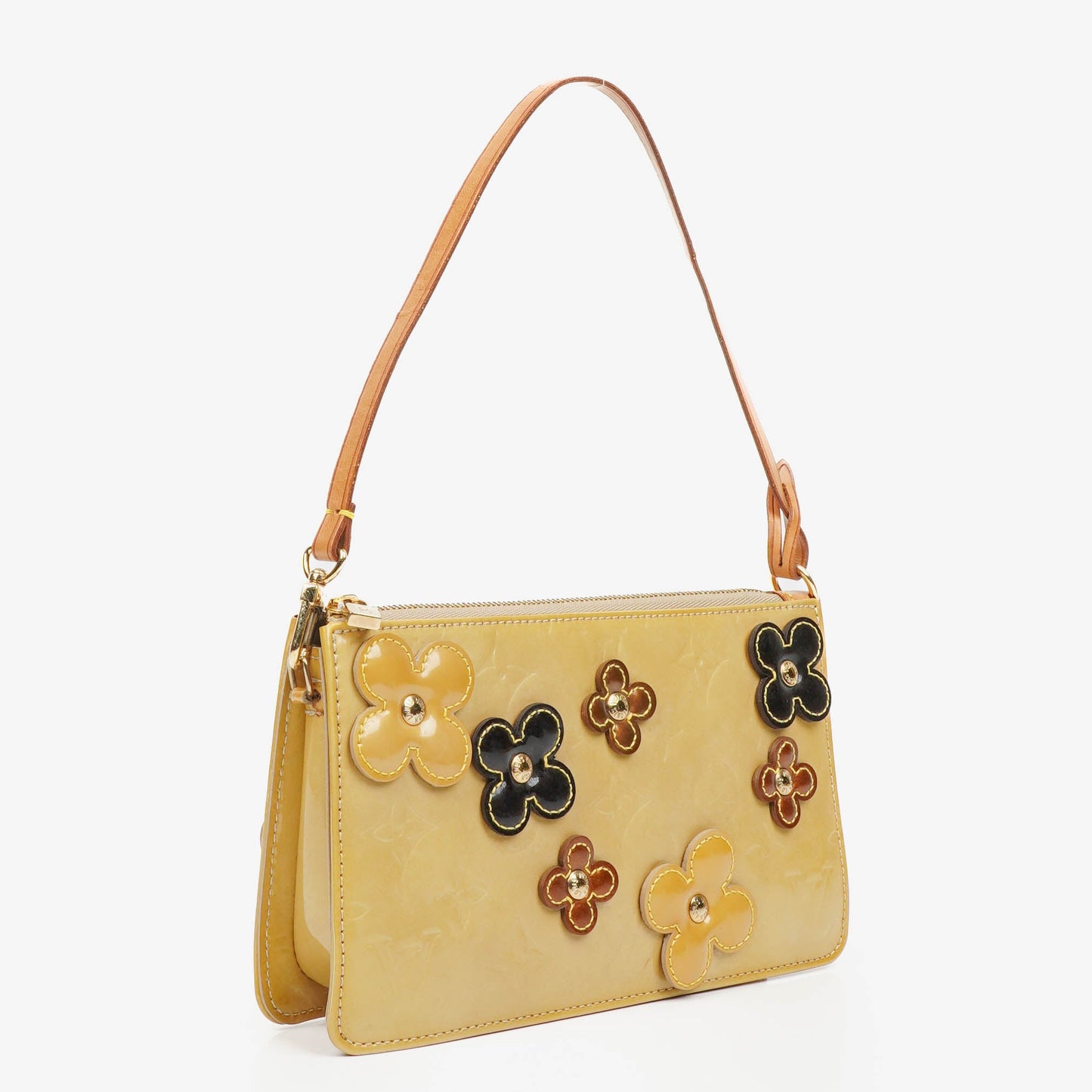 Louis Vuitton Vernis Lexington Fleurs Pochette