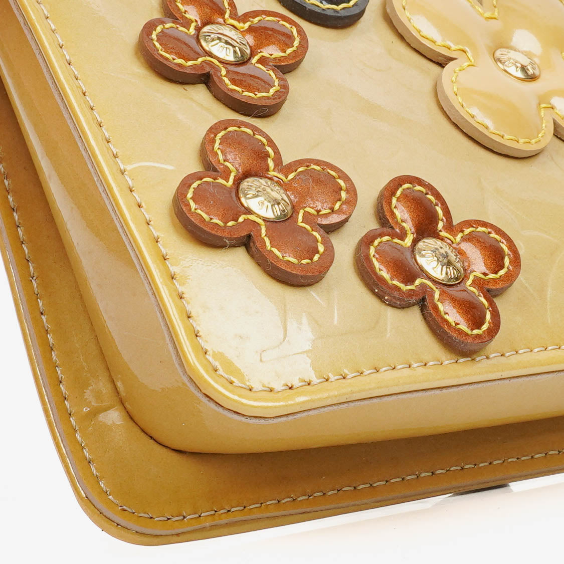 Louis Vuitton Vernis Lexington Fleurs Pochette