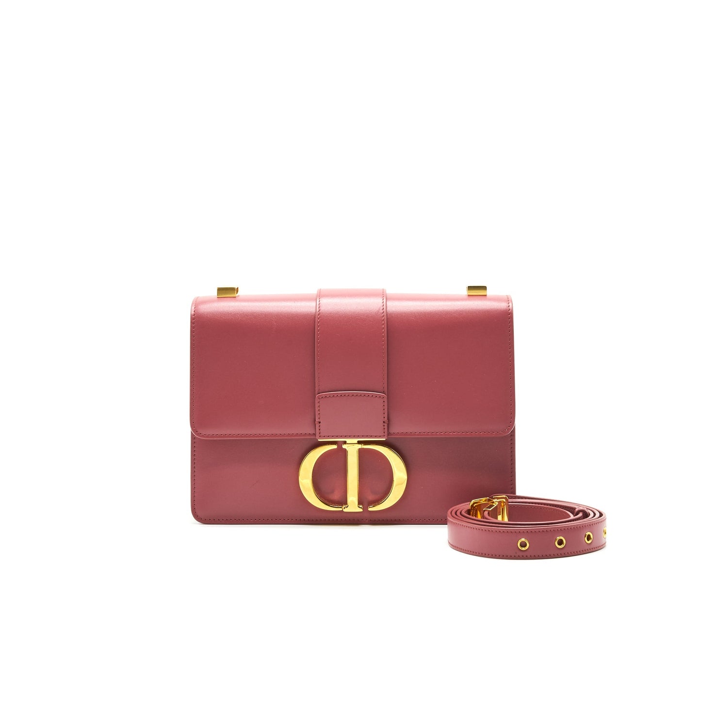 Dior 30 Montaigne Medium Purse Pink