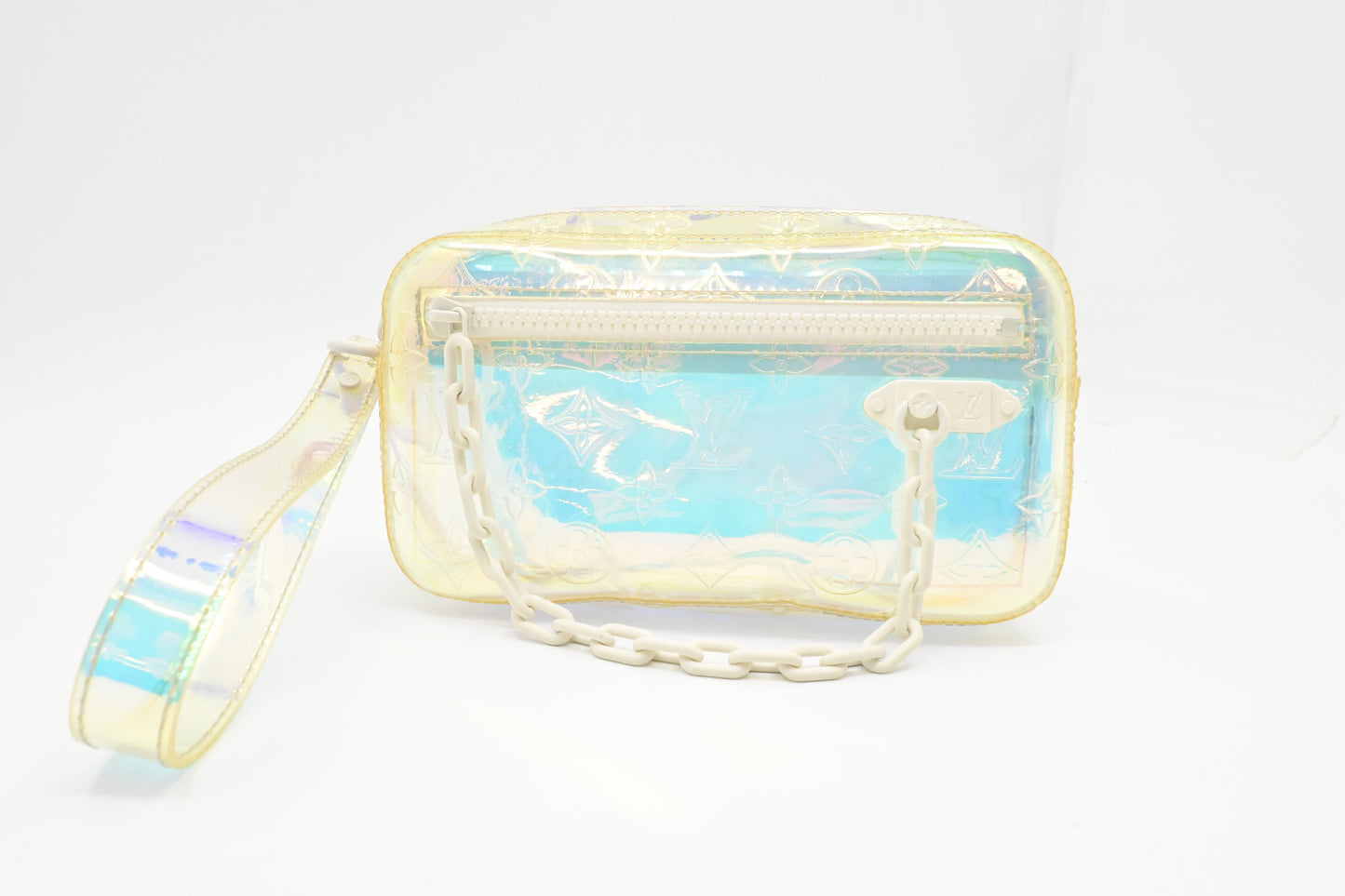 Louis Vuitton Olga Wristlet in Prism PVC