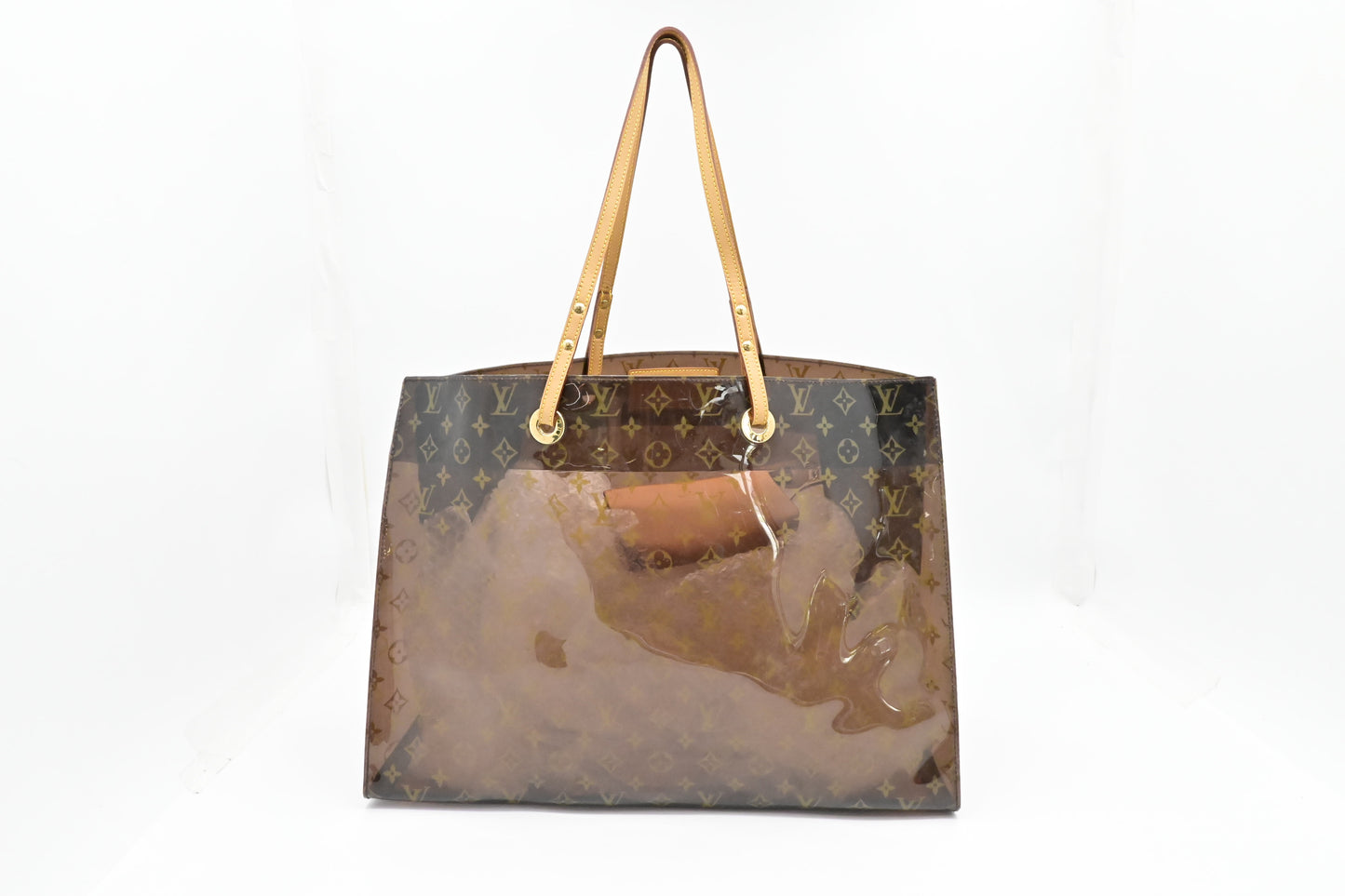 Louis Vuitton Cabas Cruise in Clear Ambre PVC