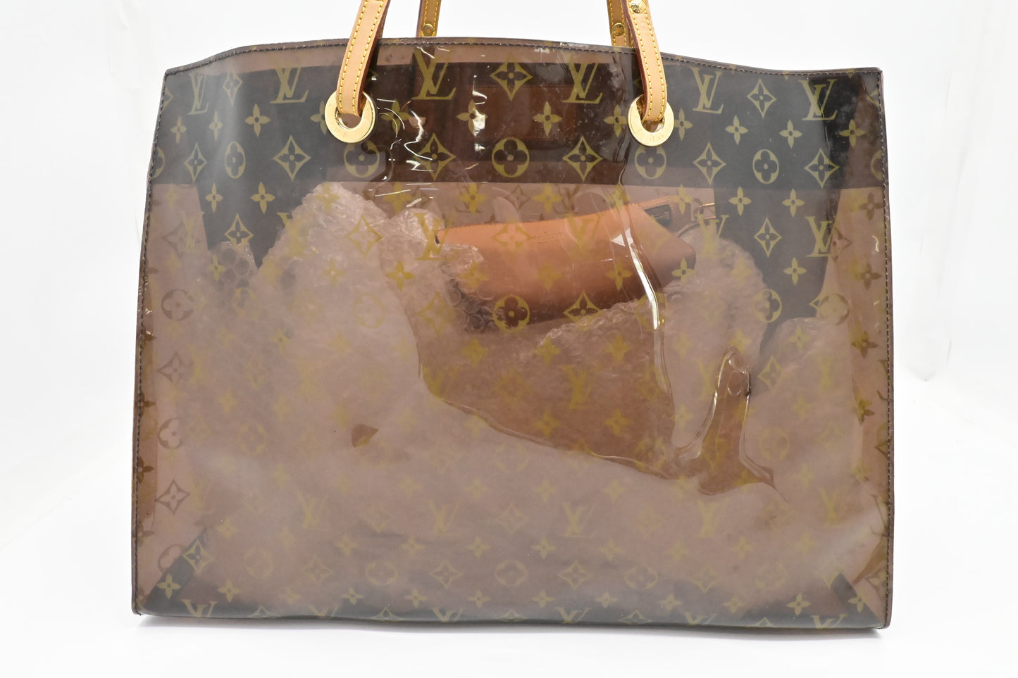 Louis Vuitton Cabas Cruise in Clear Ambre PVC