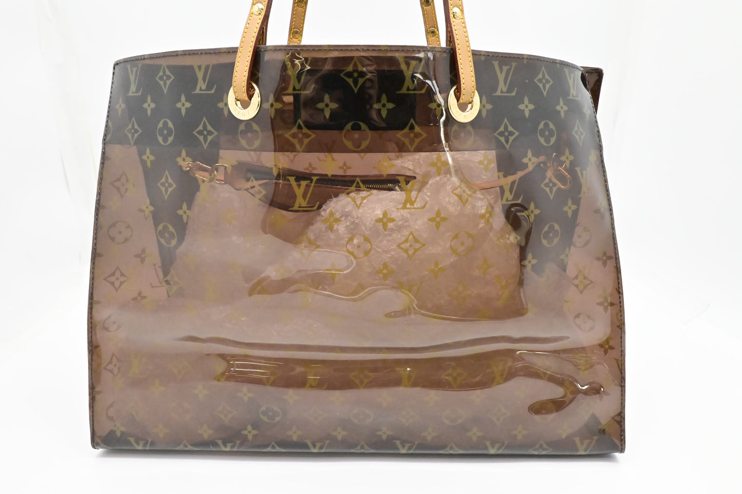 Louis Vuitton Cabas Cruise in Clear Ambre PVC