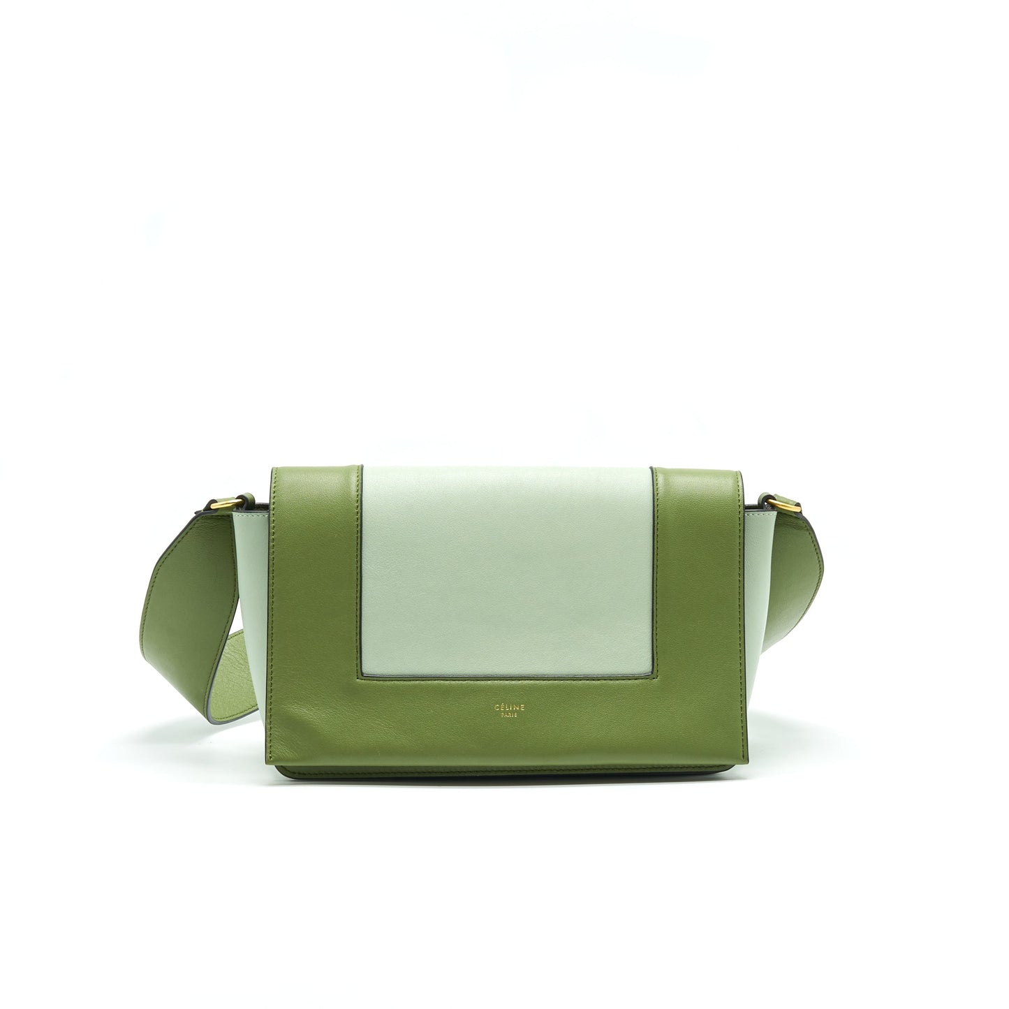 Celine Frame Purse Mini Purse Green