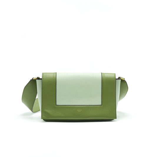 Celine Frame Purse Mini Purse Green