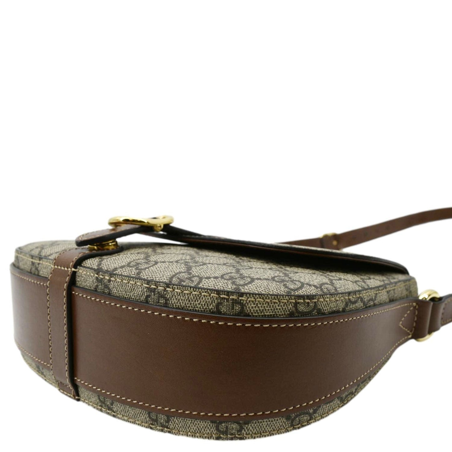 GUCCI Ophidia Small GG Canvas Messenger Bag Beige