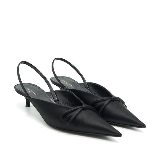 BALENCIAGA KNIFE SLINGBACK BLACK Size37
