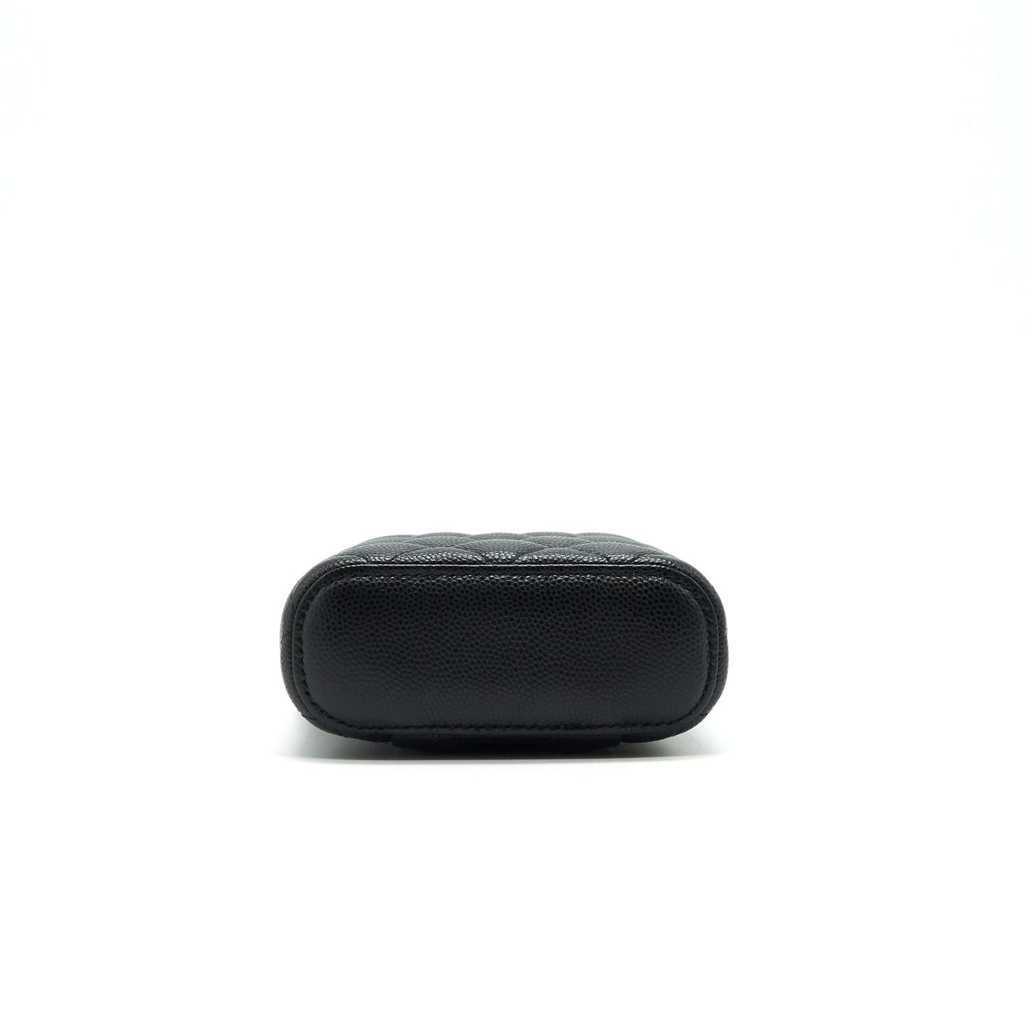 Chanel Long Vanity on Chain Caviar Black LGHW Handbag