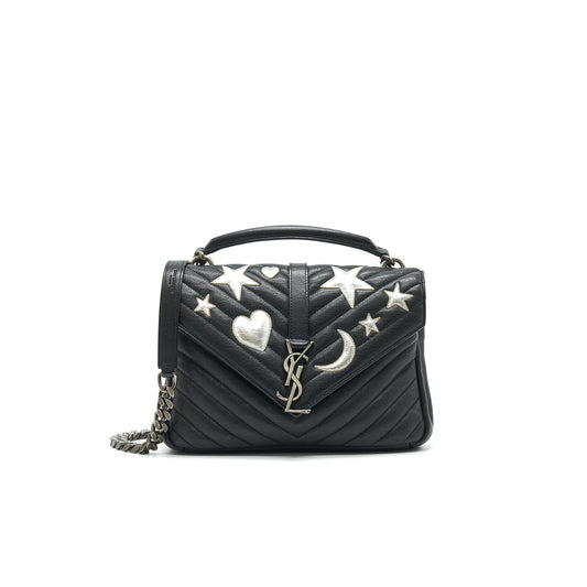 Saint Laurent / Chevron Monogram Purse Limited Edition