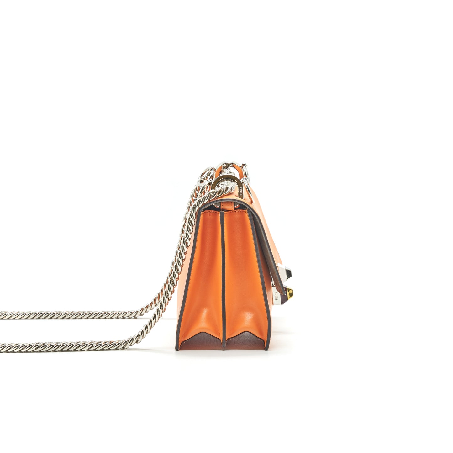 Fendi Kan I Small Mini Purse Orange