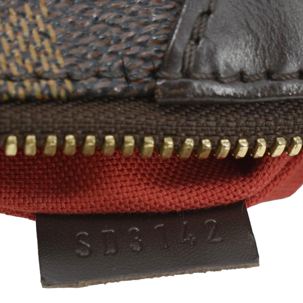 LOUIS VUITTON Westminster PM Damier Ebene Shoulder Bag Brown