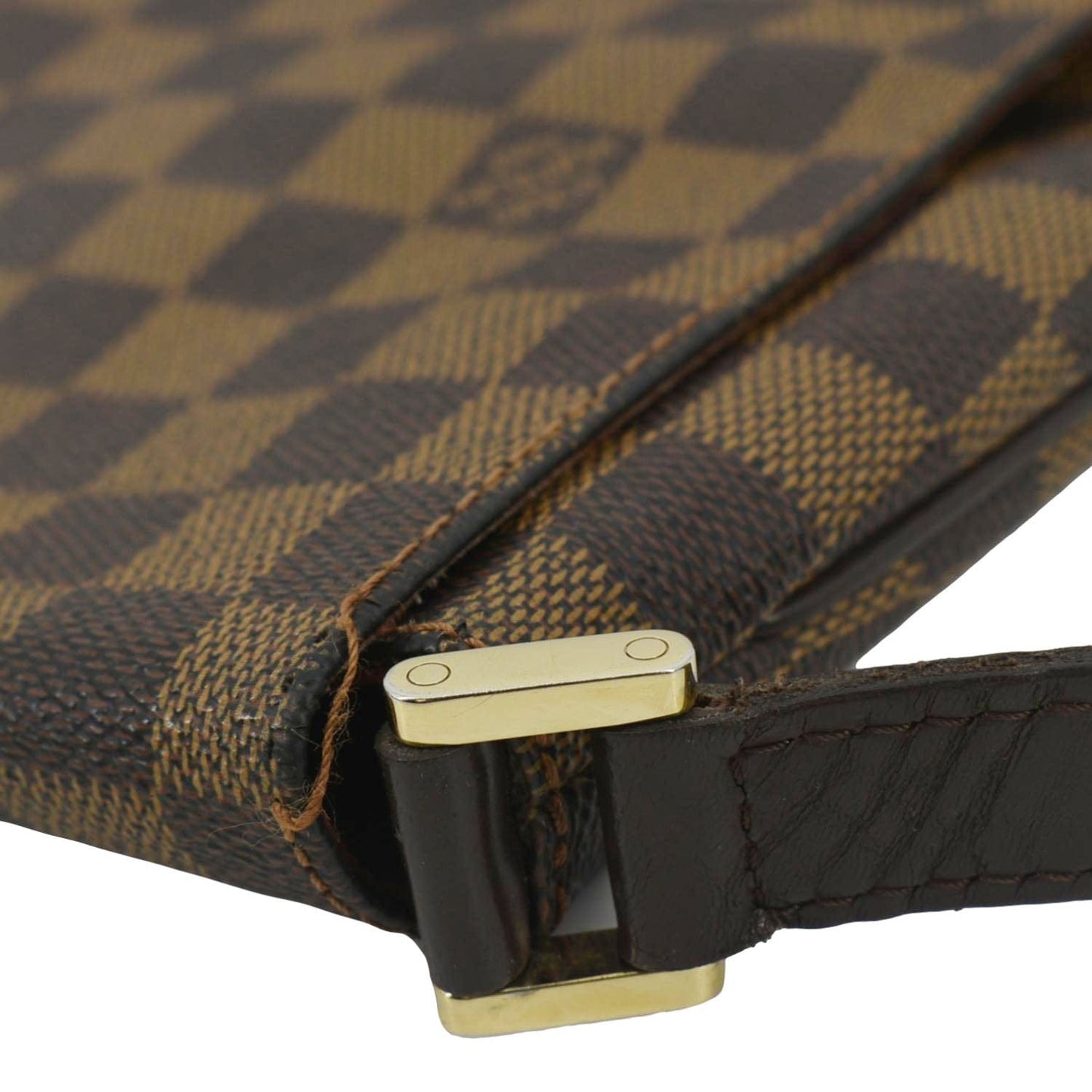 LOUIS VUITTON M tte Salsa GM Damier Ebene Crossbody Bag Brown
