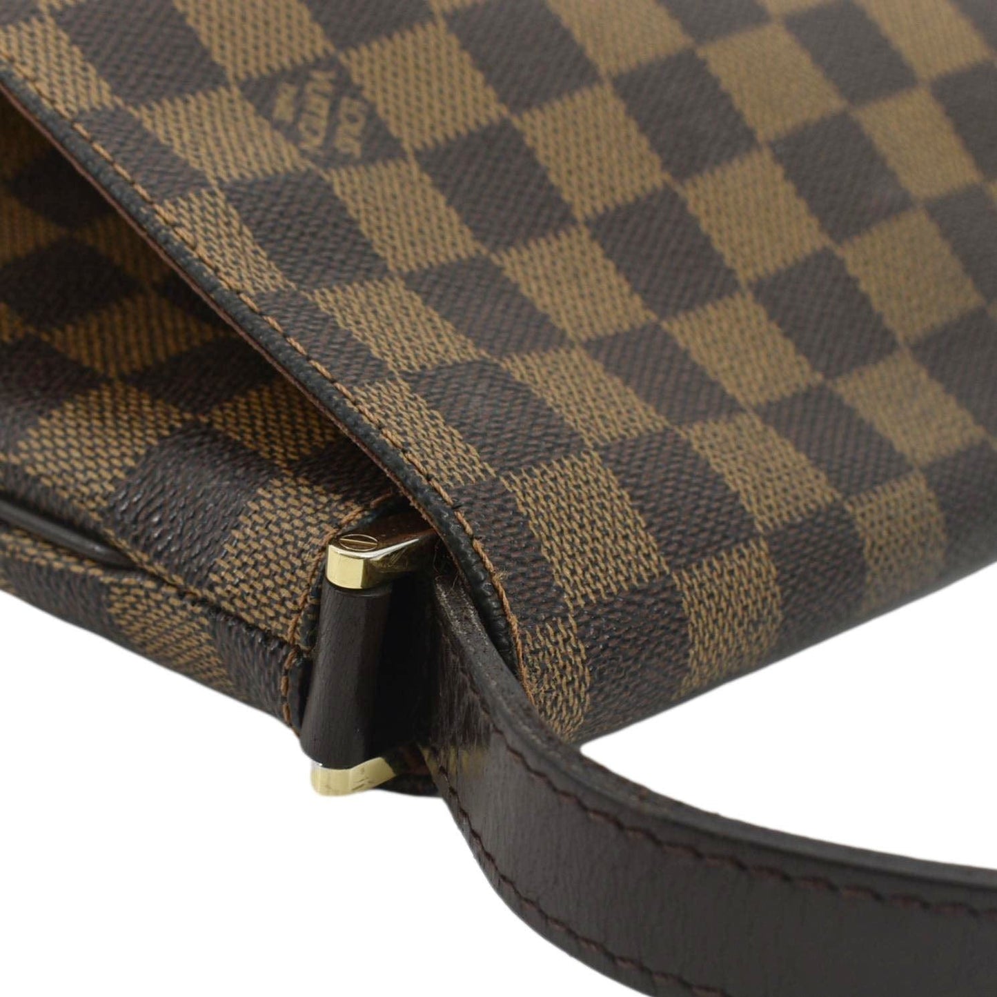 LOUIS VUITTON M tte Salsa GM Damier Ebene Crossbody Bag Brown