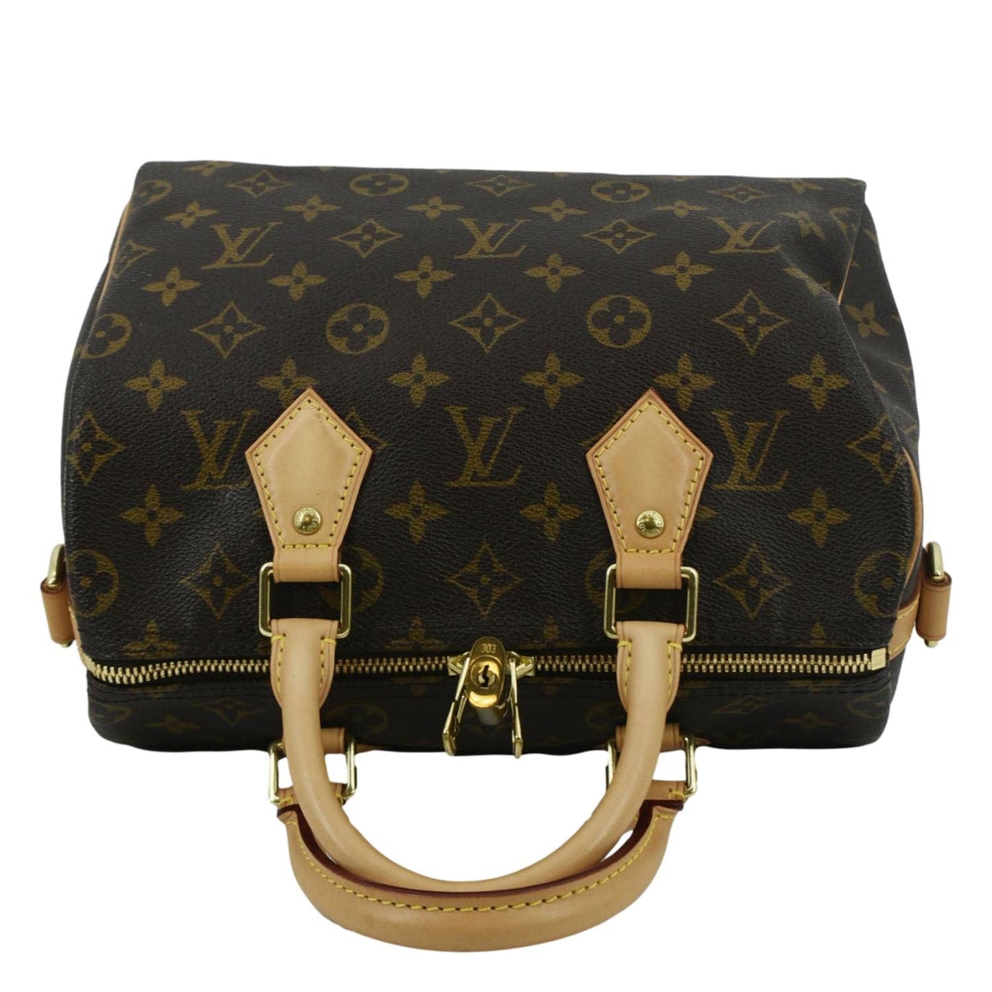 LOUIS VUITTON  25 Bandouliere Monogram Canvas Shoulder Bag Brown
