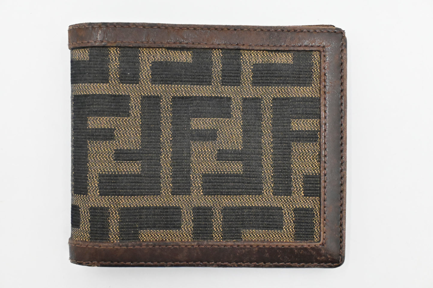 Fendi Bifold Wallet in Zucca Canvas