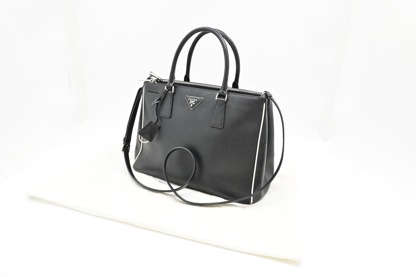 Prada Large Galleria in Black Saffiano Leather