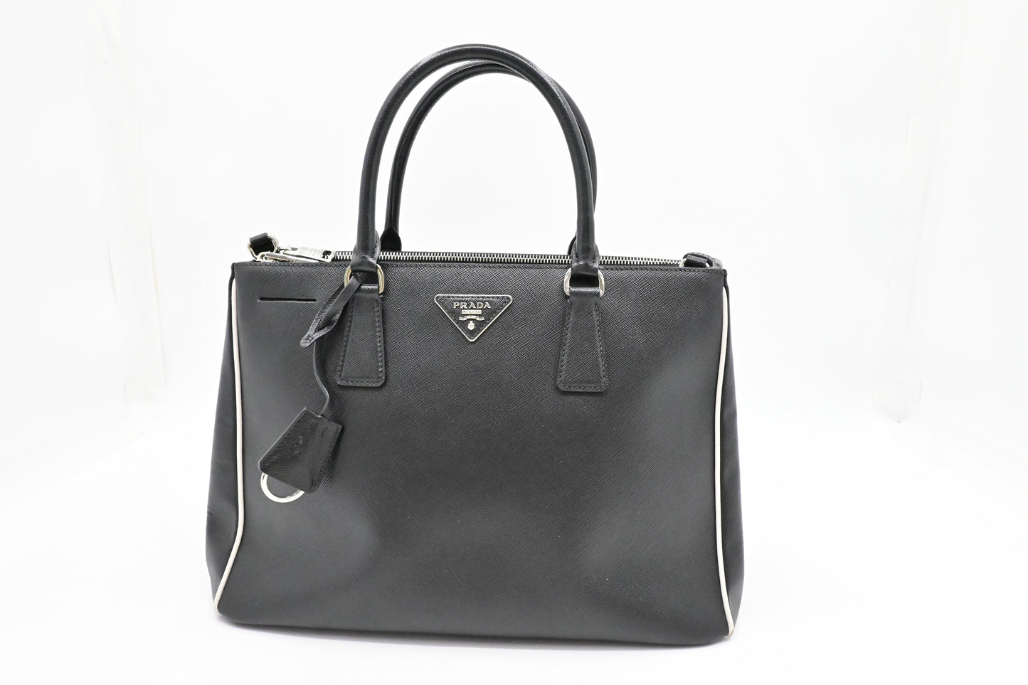 Prada Large Galleria in Black Saffiano Leather