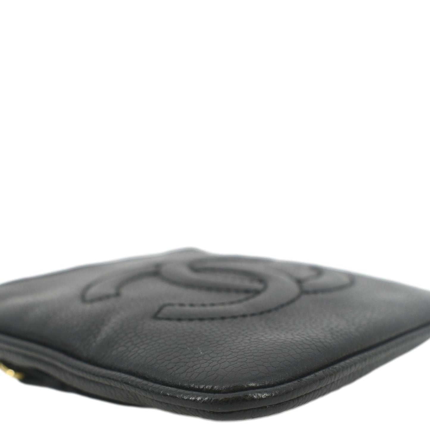 CHANEL  Timeless Caviar Leather Belt Bag Black