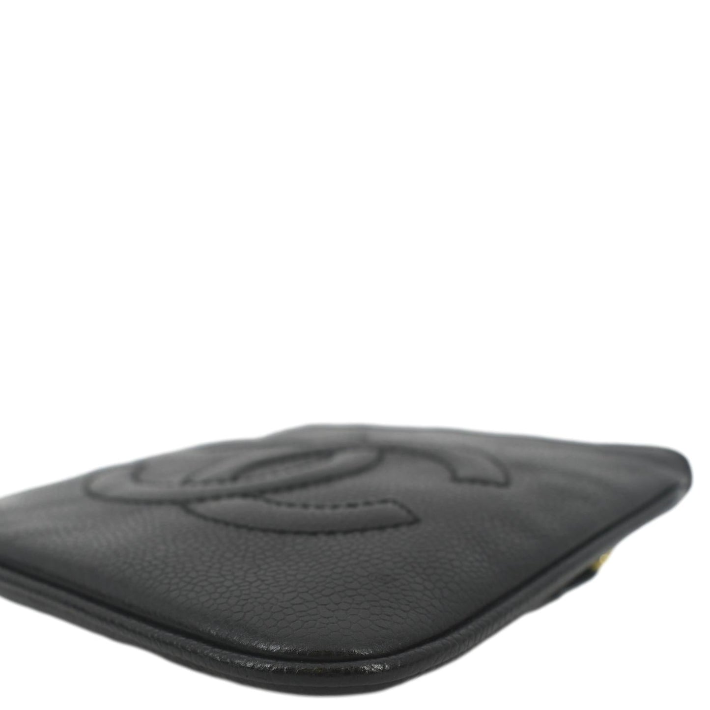 CHANEL  Timeless Caviar Leather Belt Bag Black