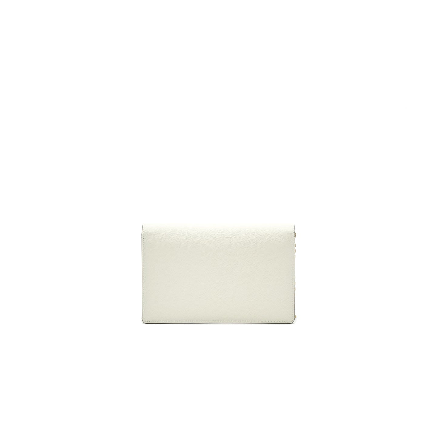 Dior saddle Pouch with Chain White