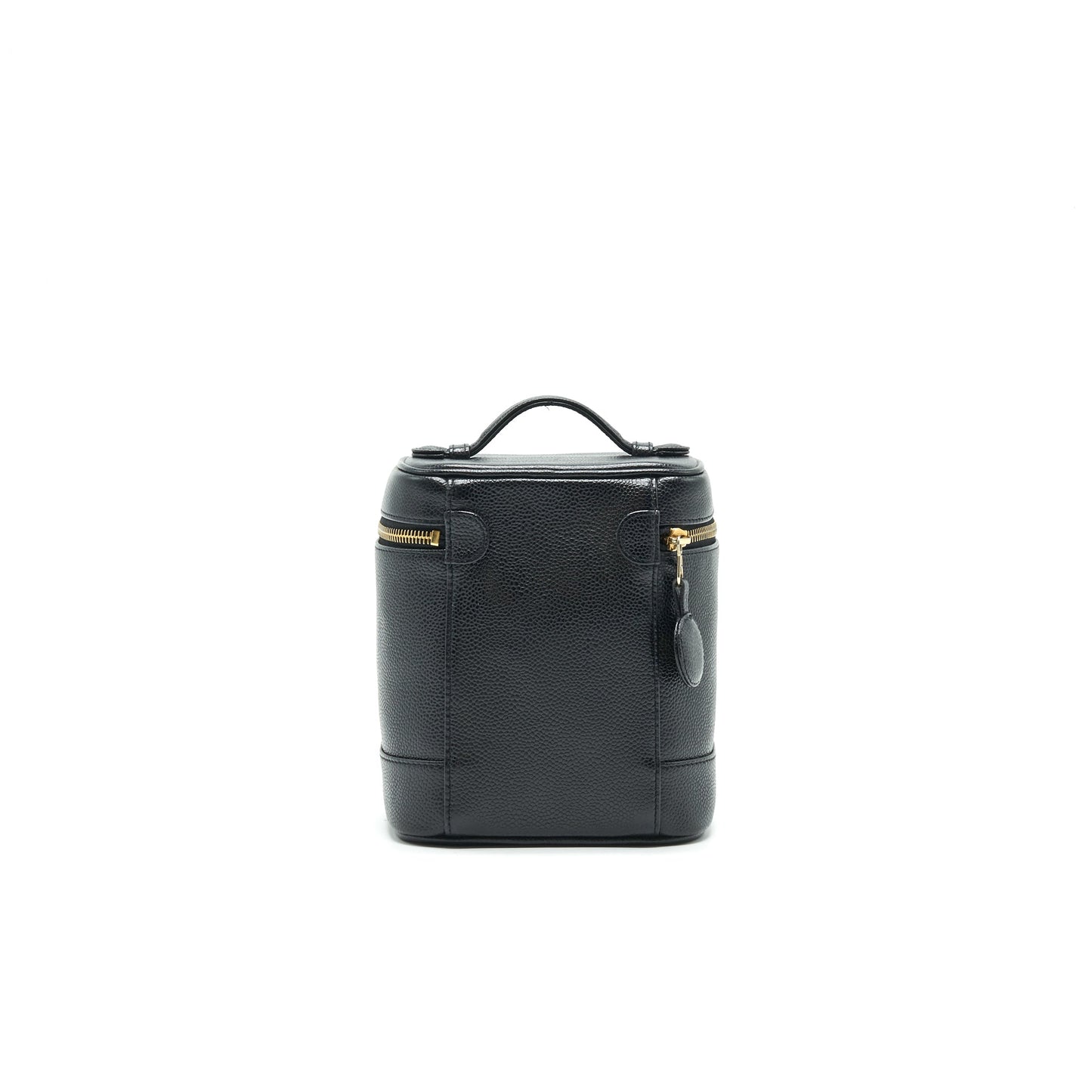 Chanel Vanity Case Caviar Black GHW Handbag