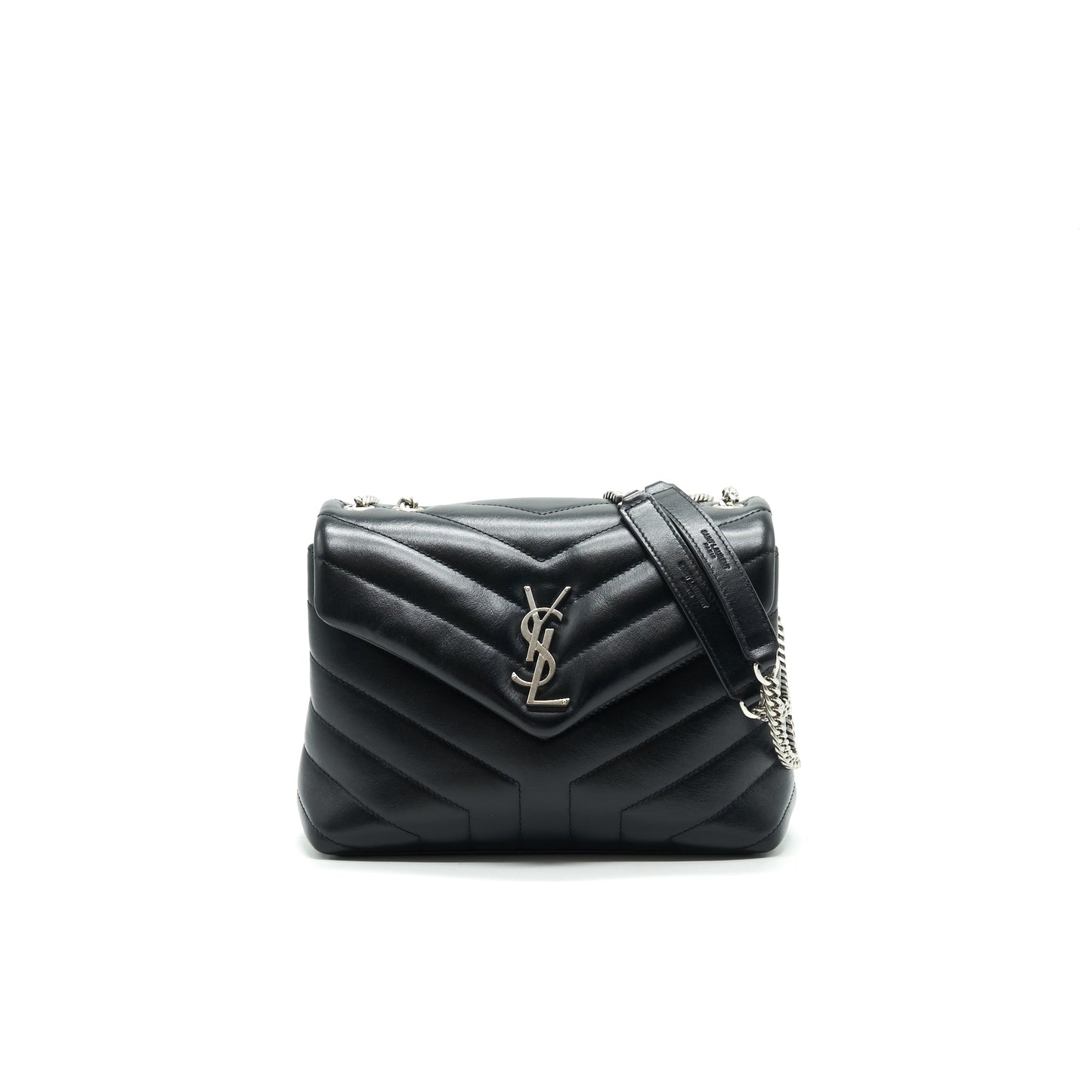 Saint Laurent Small Loulou Purse Black