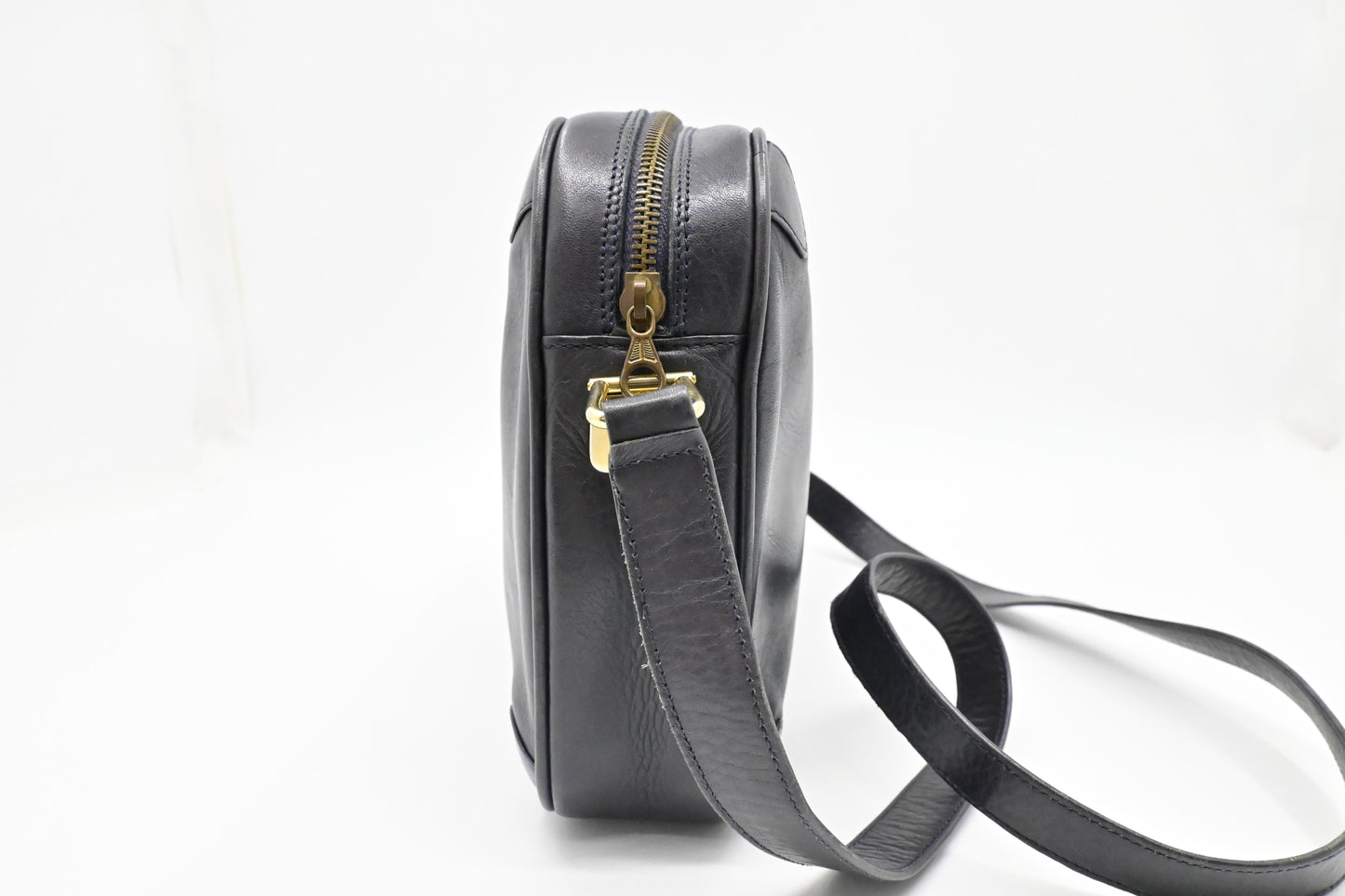 Gucci Crossbody in Navy Blue Leather