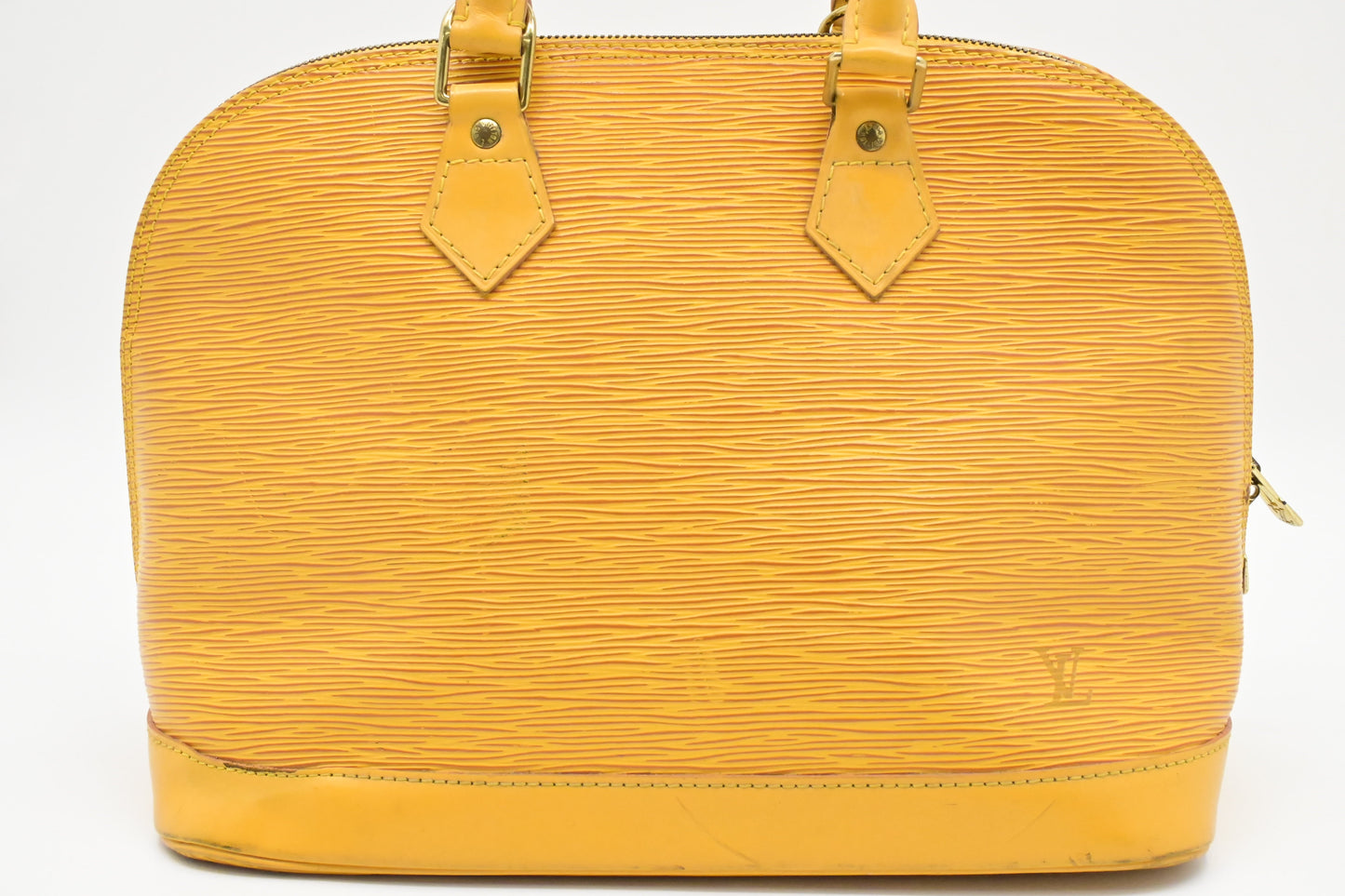 Louis Vuitton Alma PM in Yellow Epi Leather