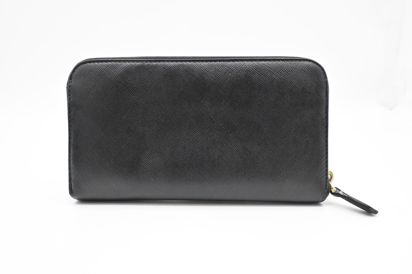 Prada Wallet in Black Saffiano Leather
