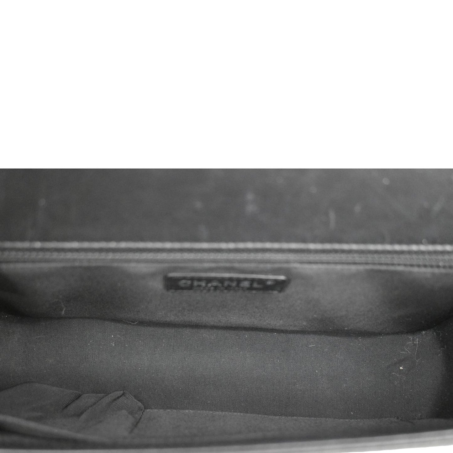 CHANEL Boy Flap Medium Quilted Leather Shoulder Bag Black