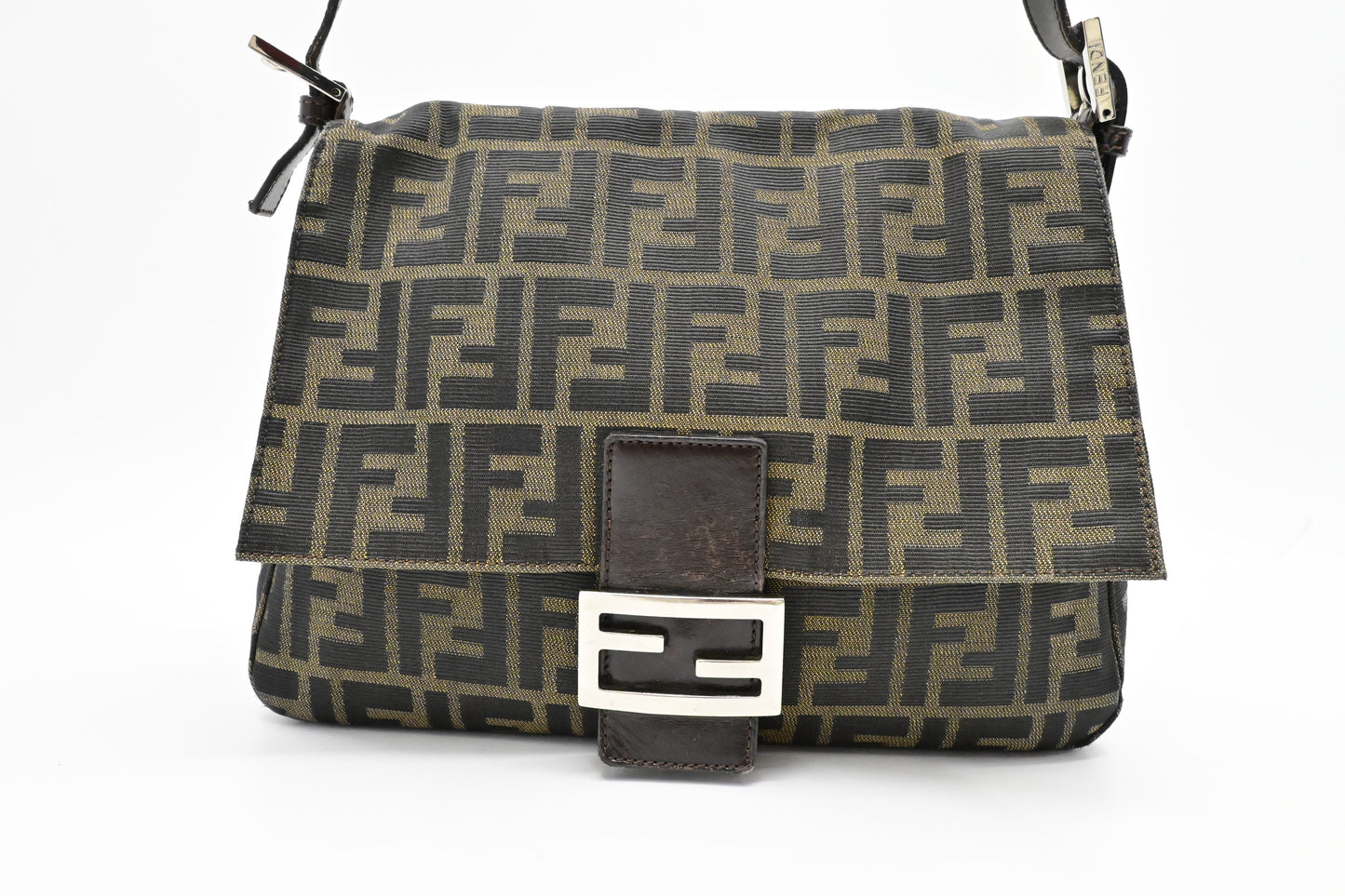 Fendi Mama Baguette in Zucca Canvas