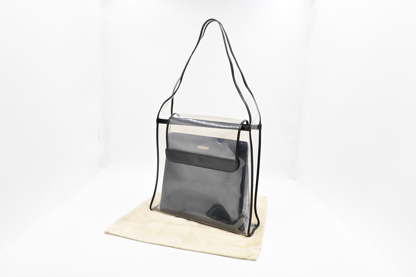 Gucci Shoulder Bag in Clear Vinyl