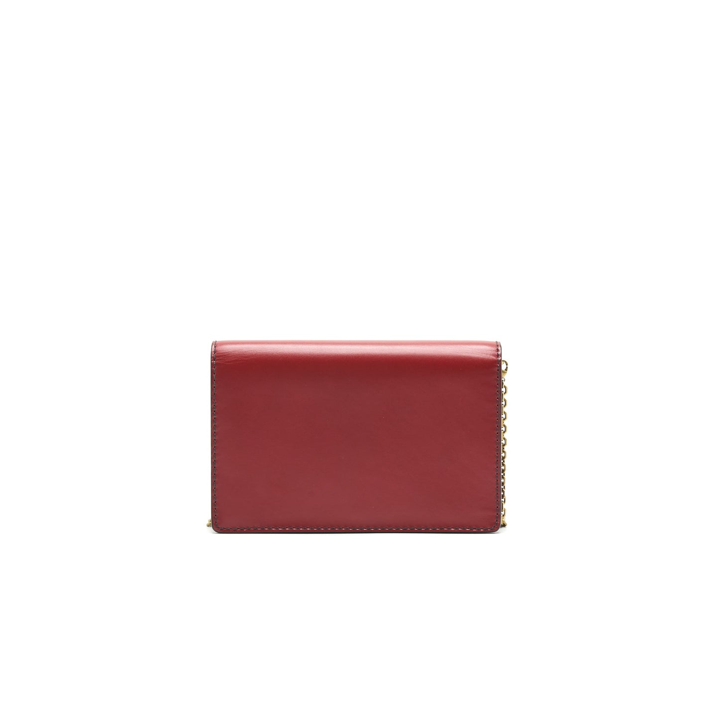 Dior J'adior Wallet on Chain Dark Red