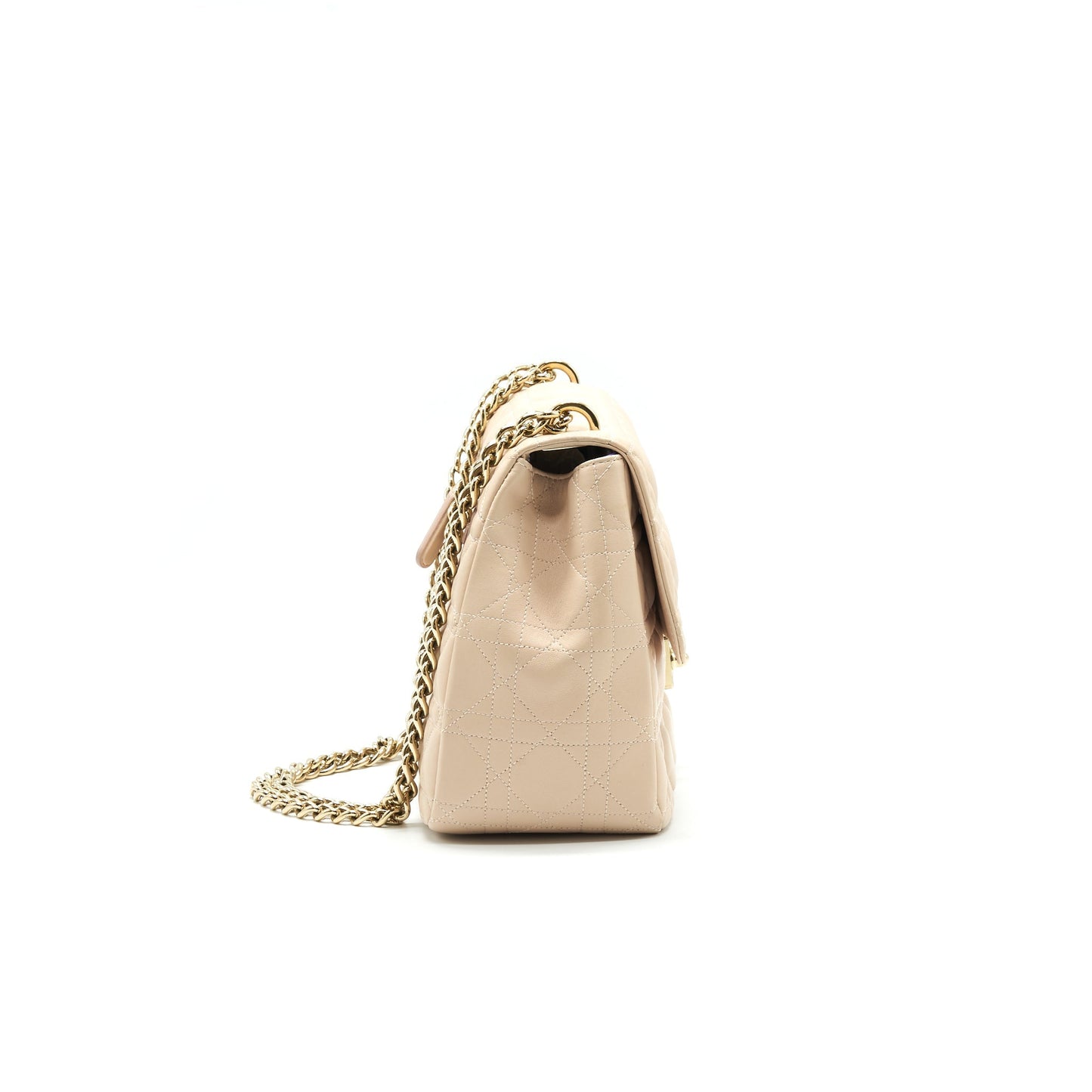 Dior Miss Dior Medium Flap Purse Light Pink with