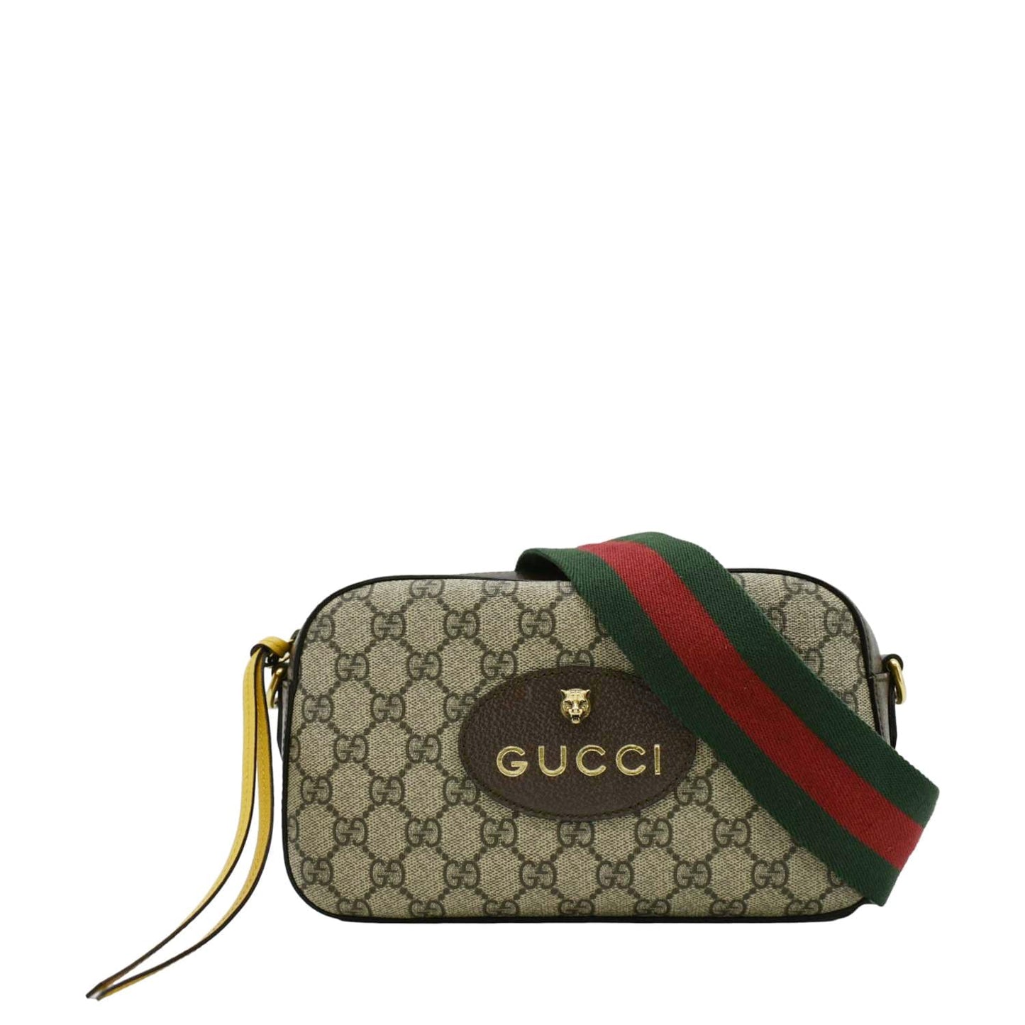 GUCCI Neo   GG Supreme Canvas Messenger Bag Beige 476466