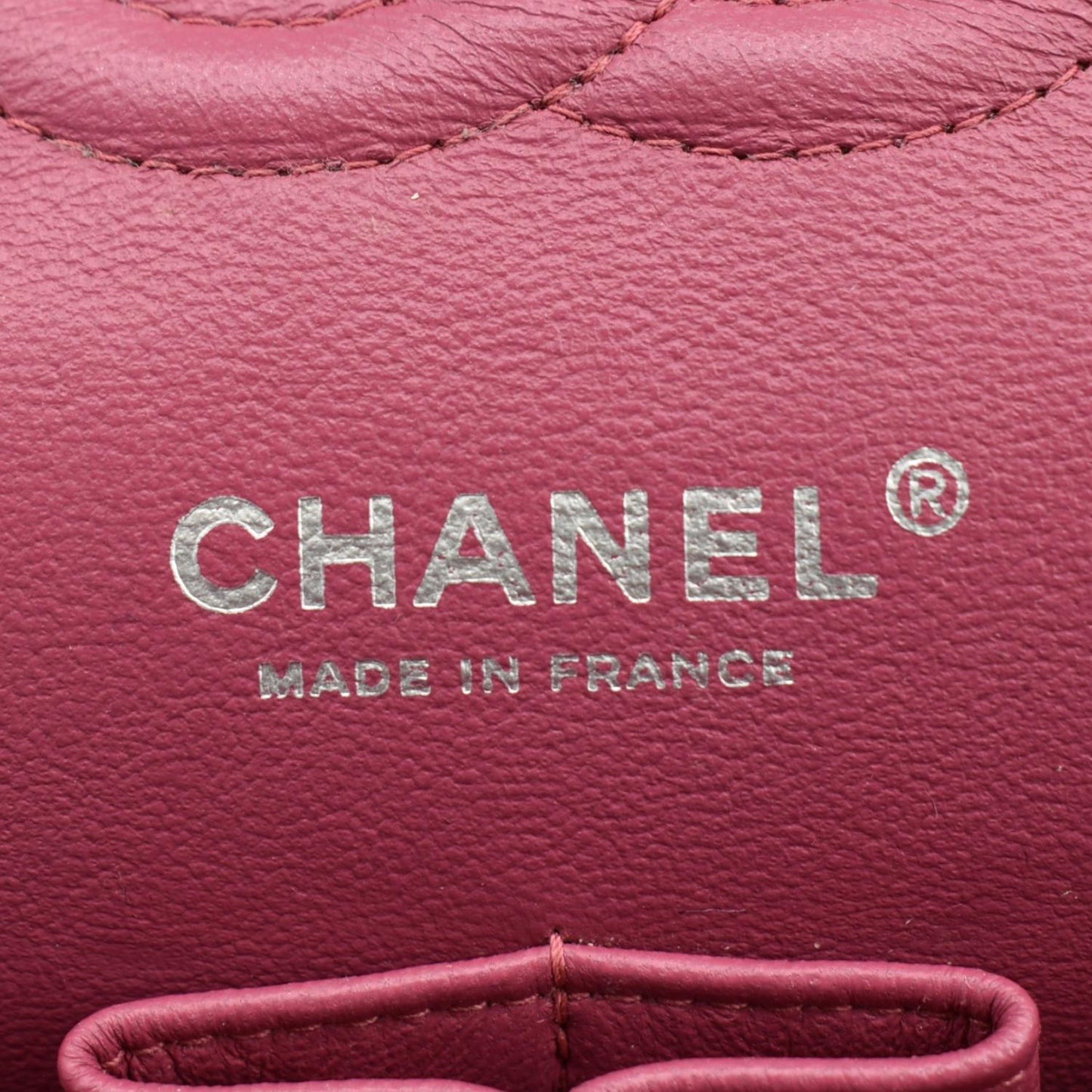 CHANEL Classic Double Flap Patent Leather Shoulder Bag Rose Pink