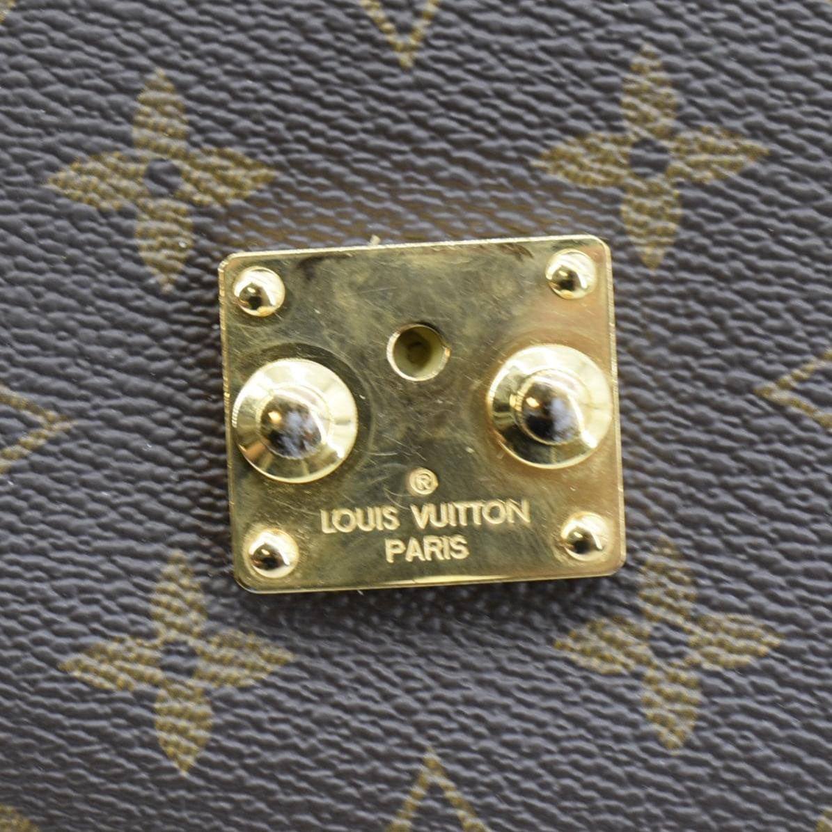 LOUIS VUITTON  Metis Pochette Reverse Monogram Canvas Crossbody Bag Brown
