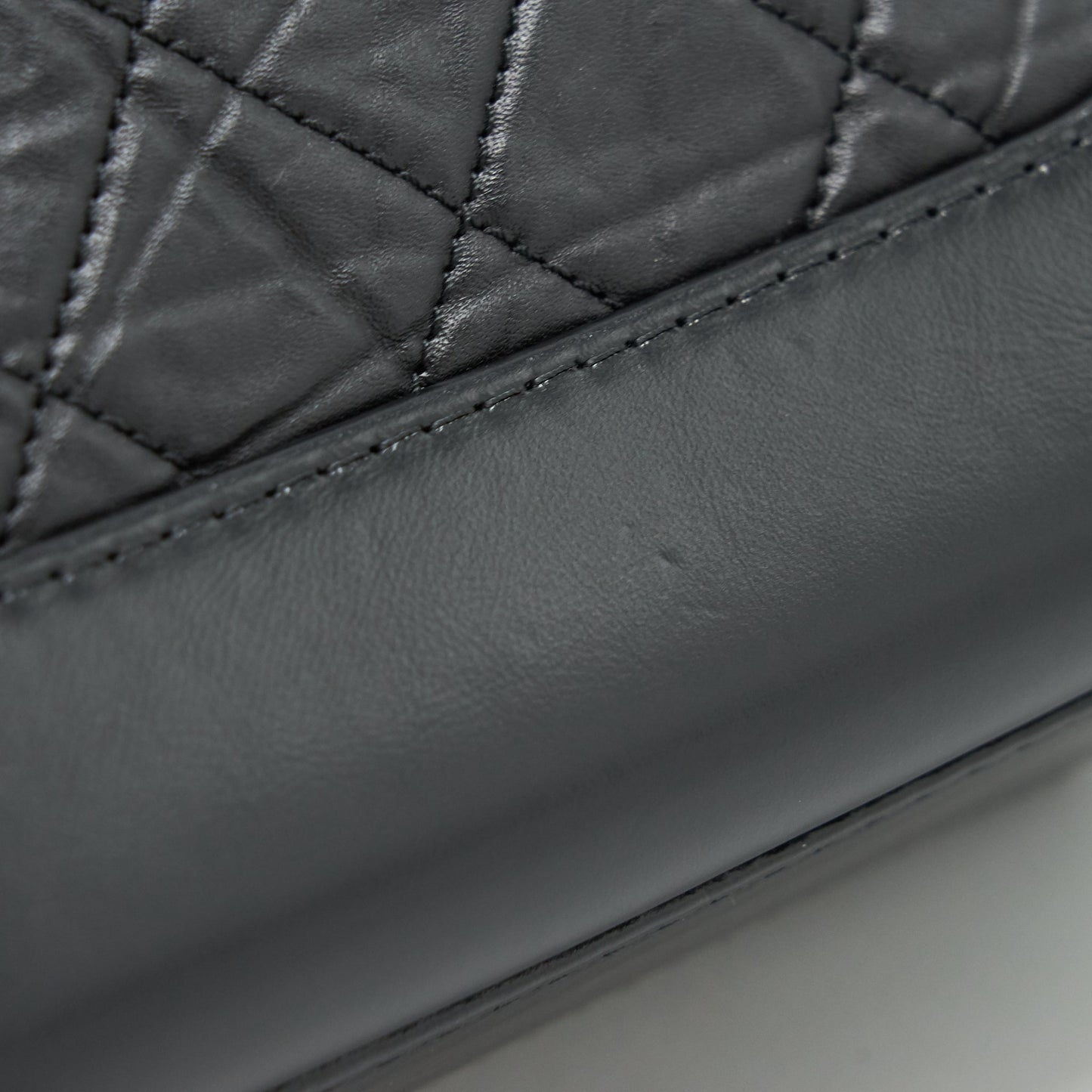 Chanel Small Hobo Gabrielle Calfskin Black