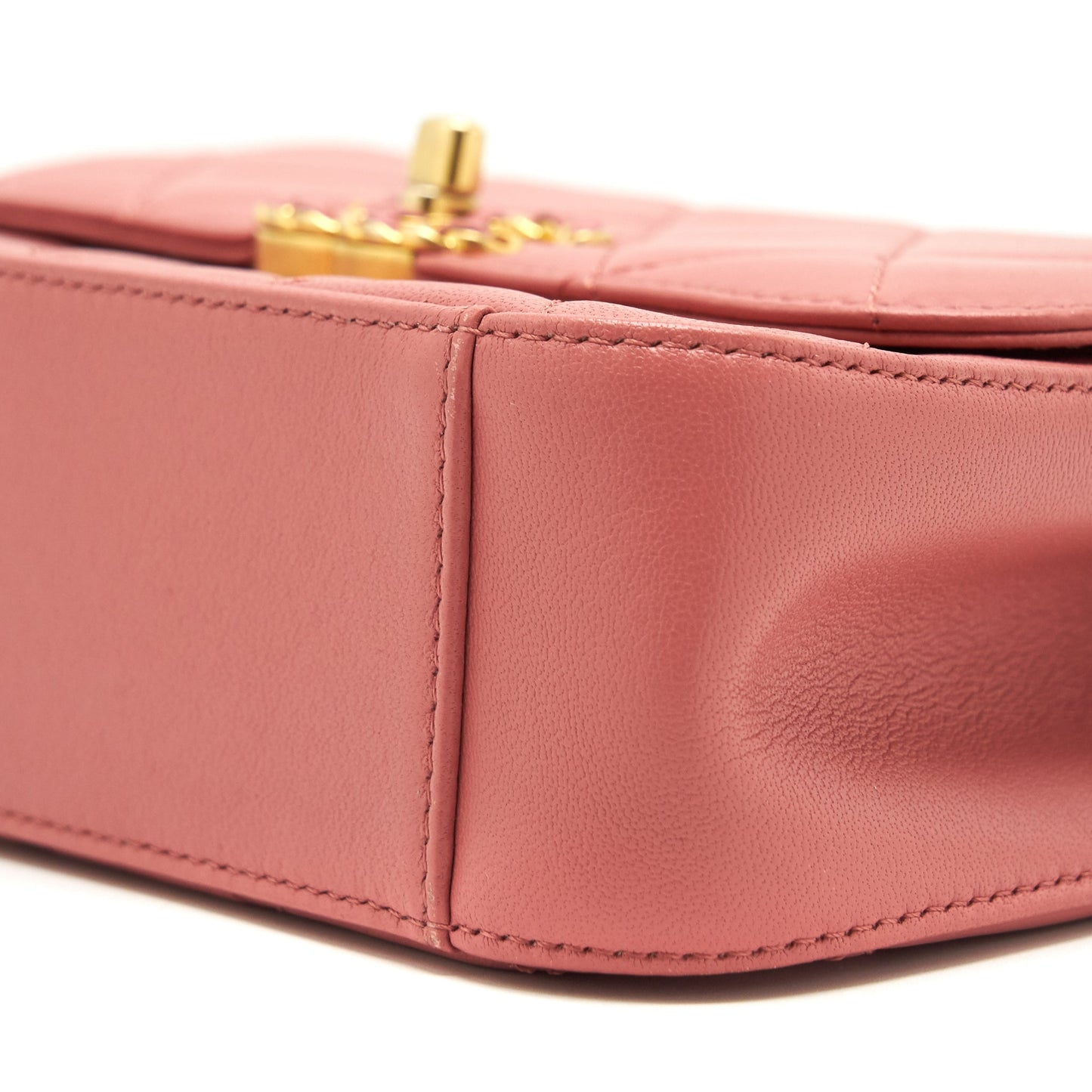 Chanel Top Handle Metis Bag lambskin Pink brushed