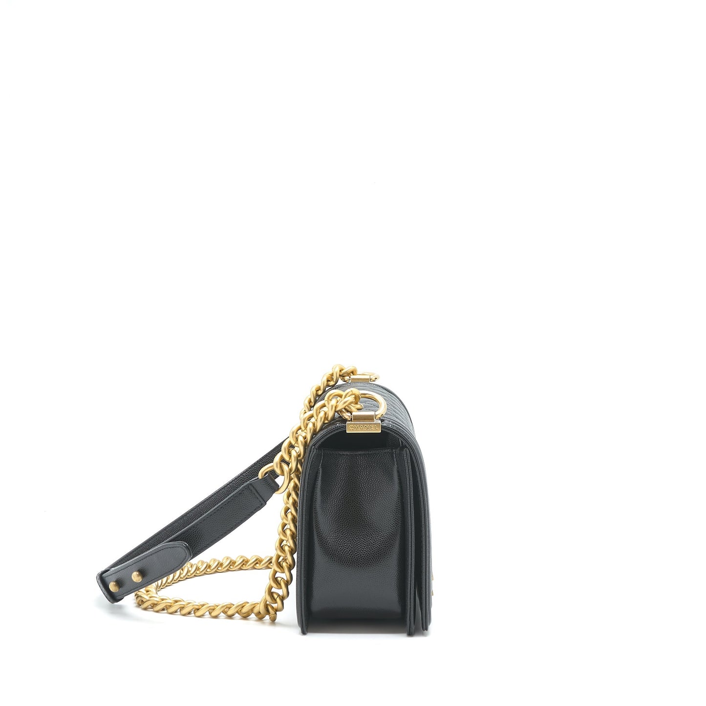 Chanel Medium leboy black Caviar