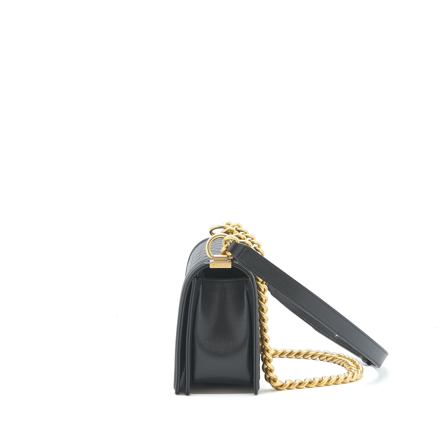 Chanel Medium leboy black Caviar