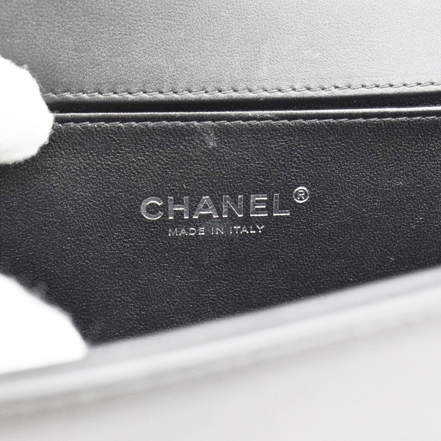CHANEL Boy Flap Medium Quilted Leather Shoulder Bag Black