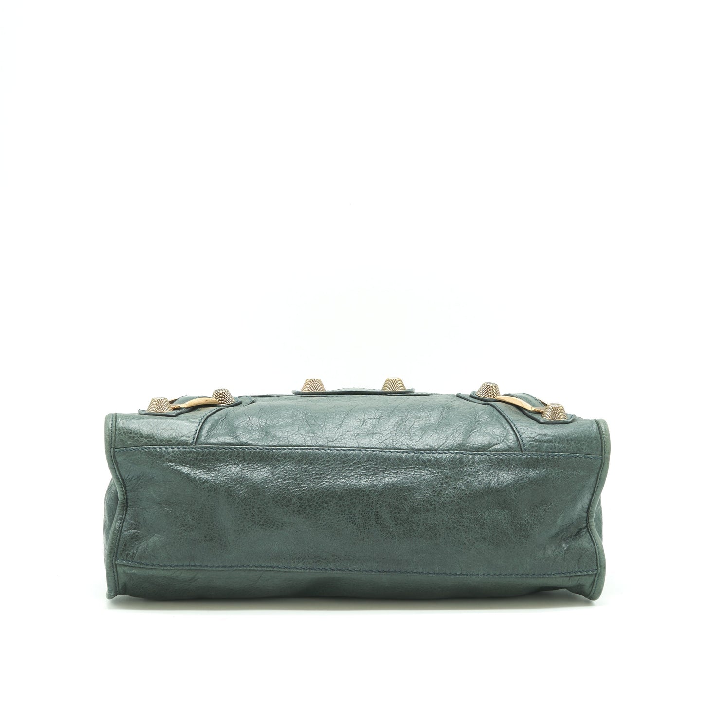 Balenciaga Tote Purse Dark Grey with Giant stud hardware