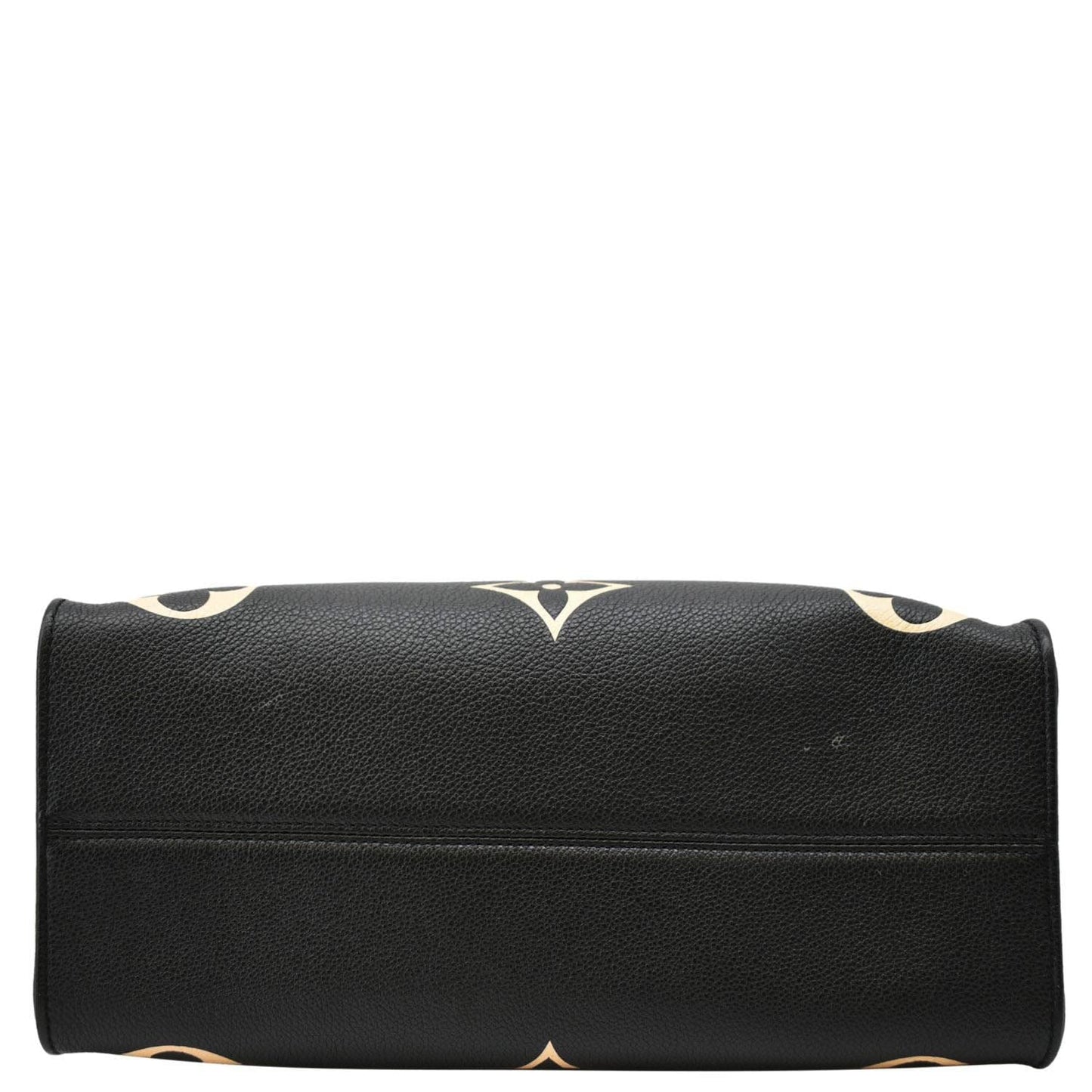 LOUIS VUITTON Onthego MM Giant Monogram Empreinte Leather Tote Bag Bicolor