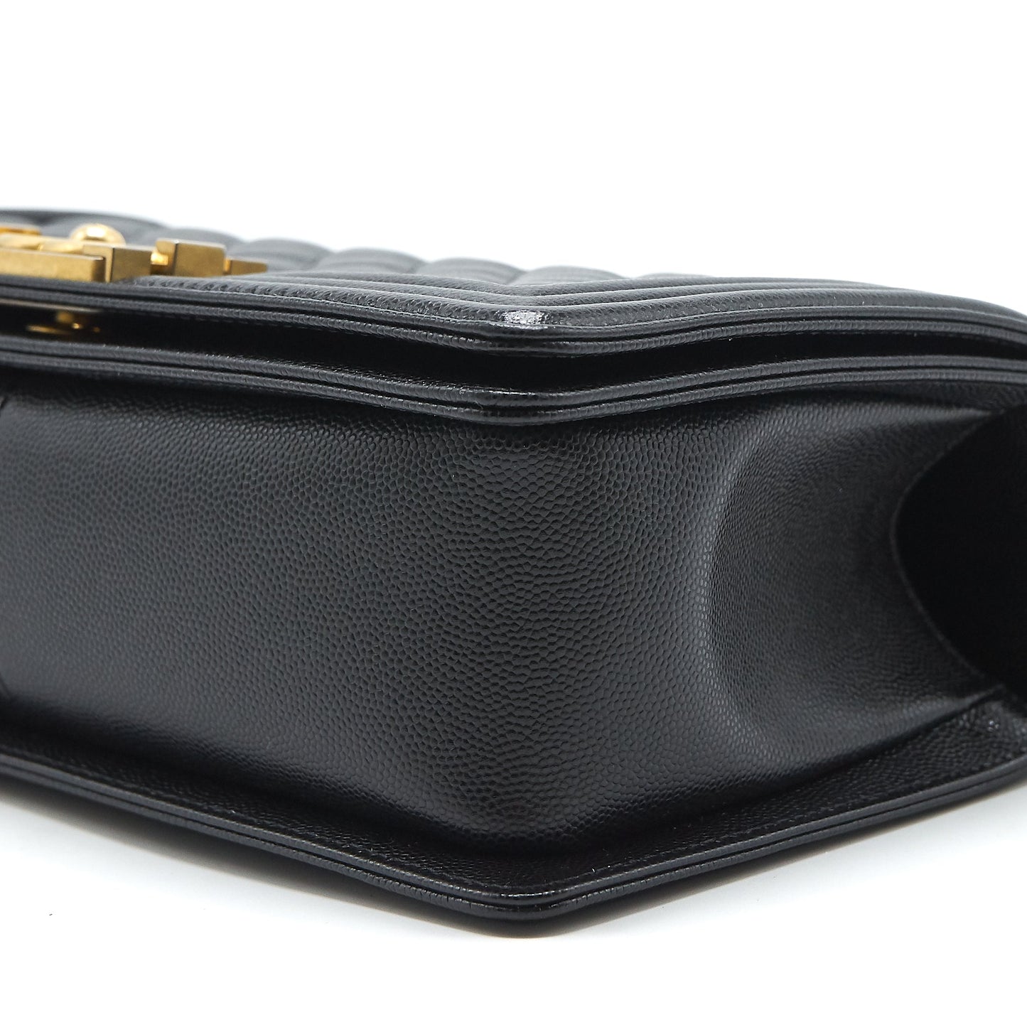 Chanel Medium leboy black Caviar