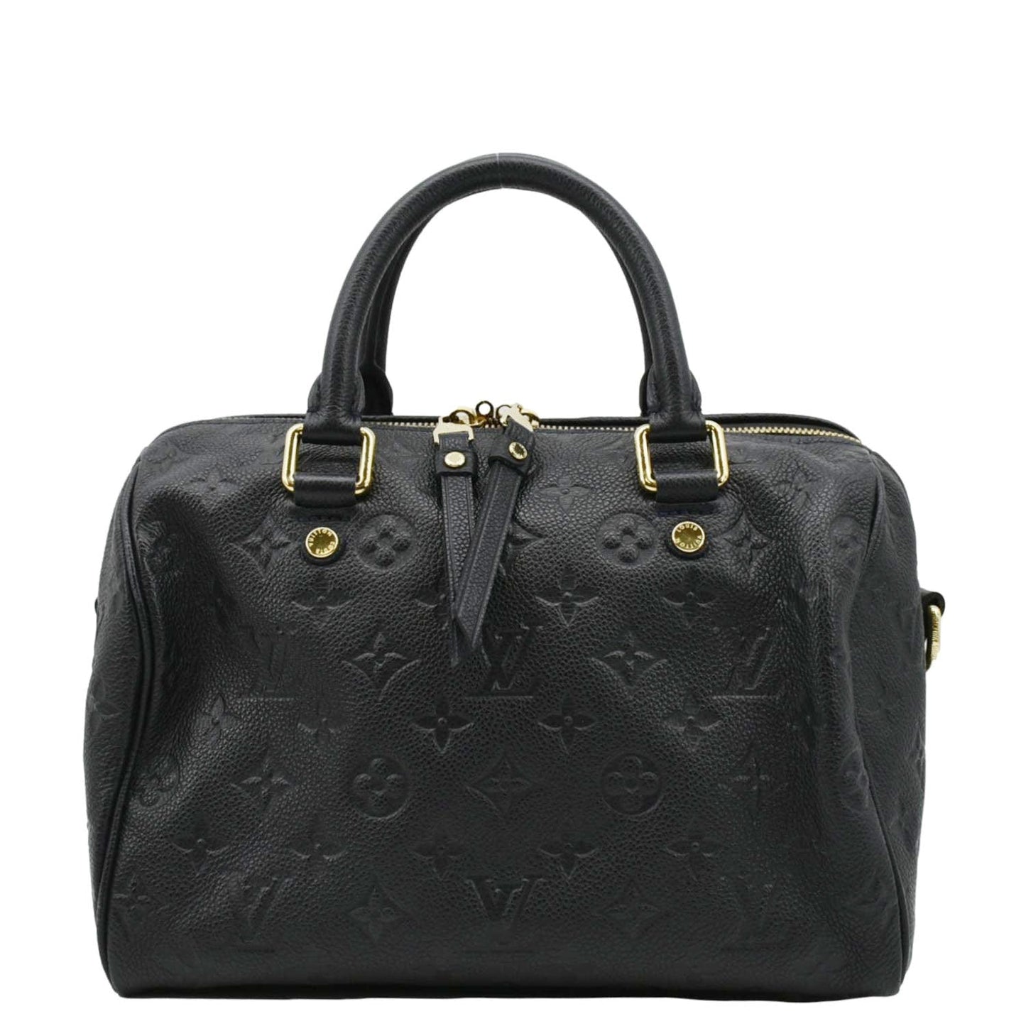 LOUIS VUITTON  Bandouliere 25 Empreinte Leather Shoulder Bag Black