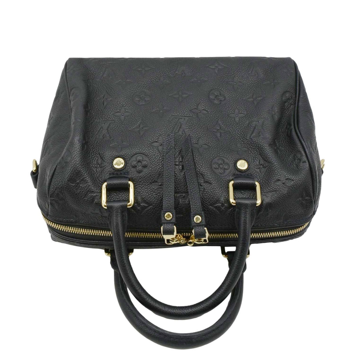 LOUIS VUITTON  Bandouliere 25 Empreinte Leather Shoulder Bag Black